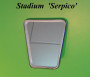 Specchio Stadium stile anni '70 (modello Serpico)