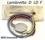 Interruttore luci con pulsante clacson separata per Lambretta D + LD 1956 + F