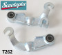 Coppia biellette forcella Scootopia per freno a disco originale Lambretta TV3 + SX200