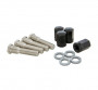 Cerchio tubeless SIP Nero opaco con bordo lucidato per Lambretta LI + TV + SX + Special + DL + Serveta