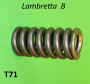 Molla ammortizzatore posteriore Lambretta B