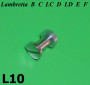 Perno leva manubrio per Lambretta B + C + LC + D + LD + E + F + Lambrettino 48