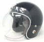 Visiera trasparente tipo "Bubble" per casco aperto