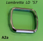 Cornice rettangolare contachilometri Lambretta LD '57