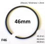 Fascia elastica (segmento) 46.4mm + maggiorazione (altezza 2.0mm) tipo originale di alta qualità