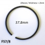 Fascia elastica (segmento) 57.8mm (altezza 2.0mm) tipo originale di alta qualità
