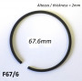 Fascia elastica (segmento) 67.6mm (altezza 2.0mm) tipo originale di alta qualità