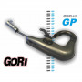 Marmitta Gori GP attacco cilindro standard per Lambretta S1 + S2 + S3 + TV + SX + DL