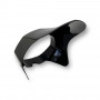 Cupolino sportivo SLUK Coast to Coast nero per Lambretta SX TV3 