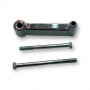Supporto specchio retrovisore (versione con filetto da 10mm) Lambretta S1 S2 S3 GP DL Serveta