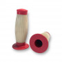 Set manopole Granturismo color rosso / grigio per modelli Vespa