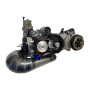 Motore completo SSR265 LC Scuderia raffreddato a liquido per Lambretta S1 + S2 + S3 + SX + DL + Serveta