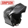 Casco Modulare Simpson Darksome (scelta di colore)