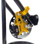 Mozzo freno a disco CP CasaDisc - ORO -  Lambretta S1 + S2 + TV2 + S3 + TV3 + Special + SX + DL + Serveta