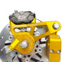 Mozzo freno a disco CP CasaDisc - ORO -  Lambretta S1 + S2 + TV2 + S3 + TV3 + Special + SX + DL + Serveta