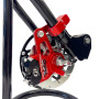 Mozzo freno a disco CP CasaDisc - ROSSO -  Lambretta S1 + S2 + TV2 + S3 + TV3 + Special + SX + DL + Serveta