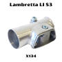 Mozzo freno a disco CP CasaDisc - ORO -  Lambretta S1 + S2 + TV2 + S3 + TV3 + Special + SX + DL + Serveta