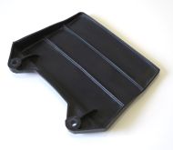 Black rear mudflap for Lambretta GP/DL + Serveta