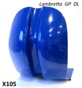 HIGH QUALITY super-smooth fibreglass legshields for Lambretta GP DL