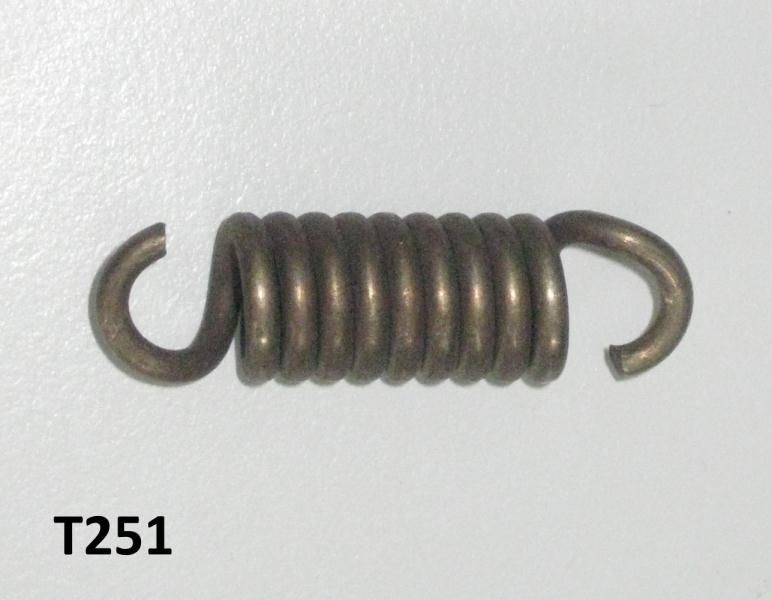 Spring for front brake shoes for Lambretta D + LD + E + F