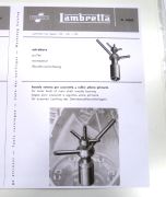 Original NOS Innocenti tool for cluster roller bearing bush for Lambretta J + Vega