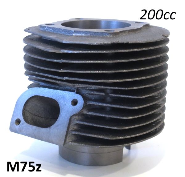 Cilindro di ricambio Lambretta SX200 + DL200 + Serveta 200cc in ghisa