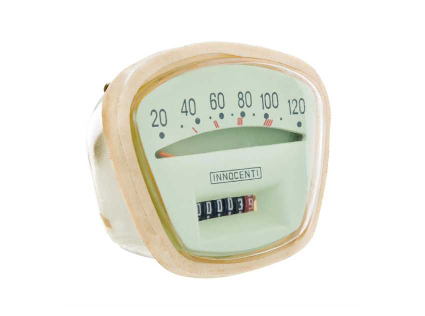 120km green face speedometer for Lambretta TV3 + SX 150 + Special 150