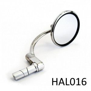 Specchio retrovisore tondo regolabile per manubrio (sinistro oppure destro) per Nuova Lambretta V-Special