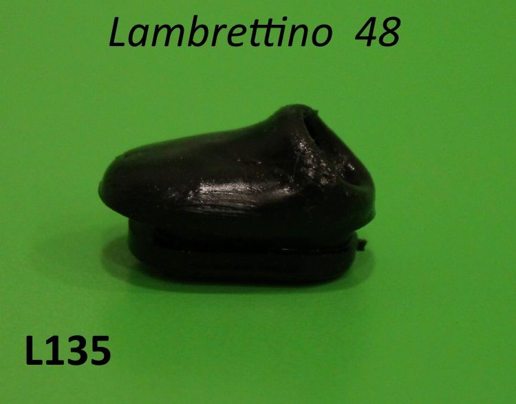 Outer cable protection rubber grommet for frame (large hole) Lambrettino 48