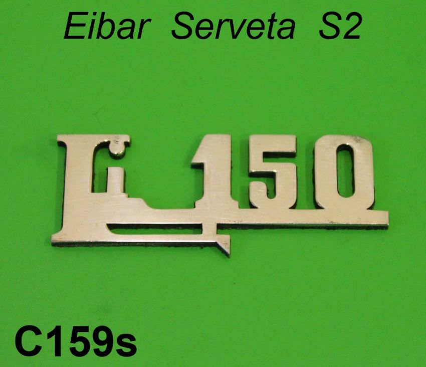 Scritta LI150 scudo Lambretta Eibar LI150 S2