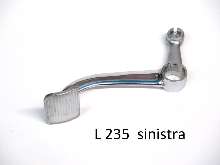 Pedale freno posteriore a sinistra per Lambretta A  (Vers.3)