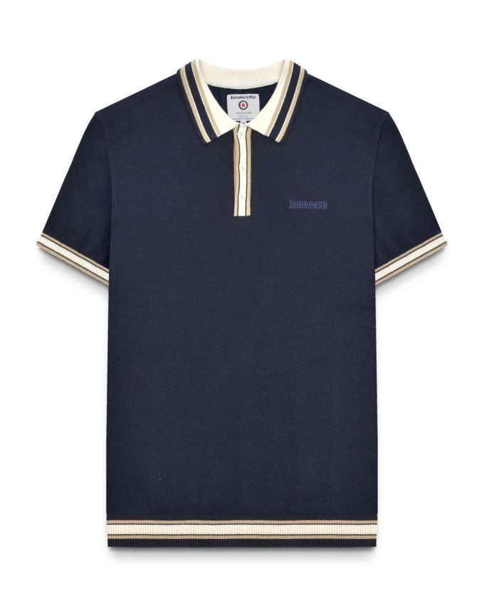Polo Lambretta in maglia modello 'Baggio'