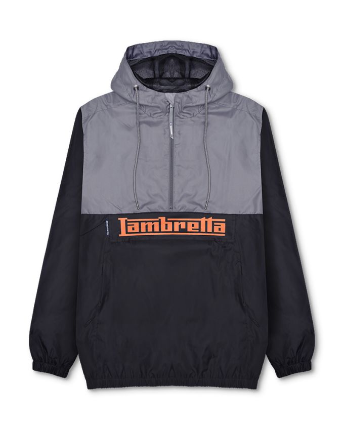 Lambretta OTH Scooter Jacket Black/Grey