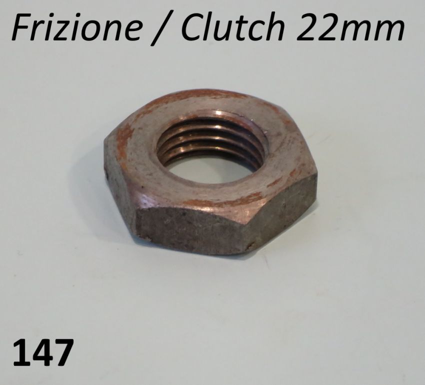 Gearbox cluster nut Lambretta LI + TV2/3 + SX + Special + GP/DL + Serveta