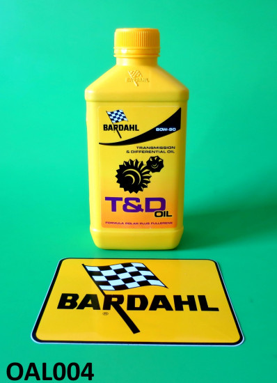 Bardahl T&D SAE 80W - 90 gearbox oil