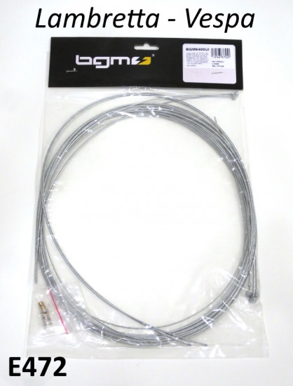 BGM teflon lined universal cables kit Lambretta + Vespa
