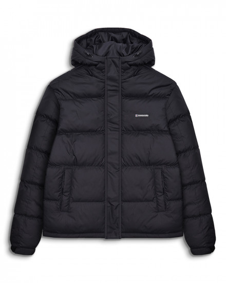 Lambretta Puffer Jacket Black