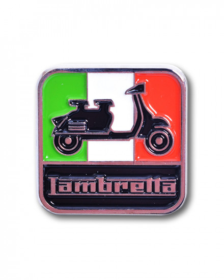Lambretta Italian Scooter Pin Badge
