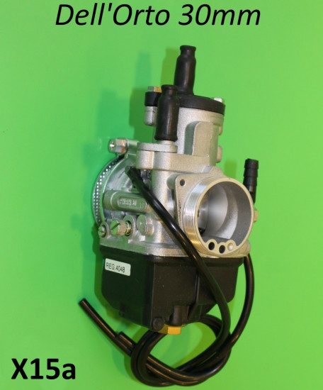 SOLID mount Dell'Orto PHBH 30mm carburettor for Lambretta 200 / 225cc