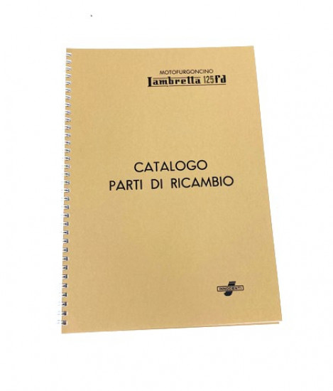 Parts catalogue Lambretta FD125 3 wheeler