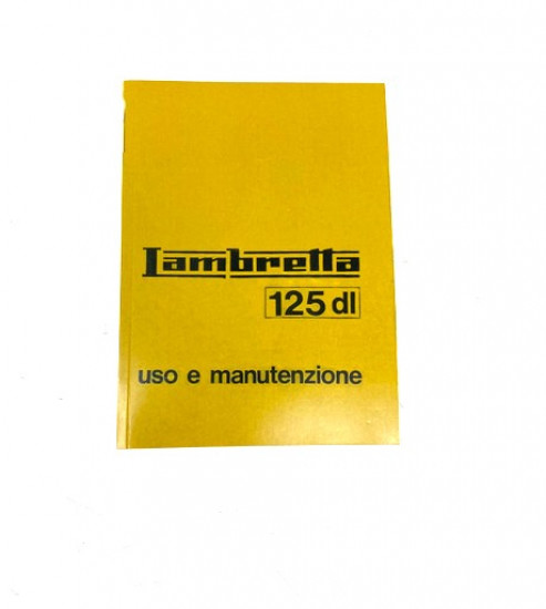 Owners manual Lambretta DL 125