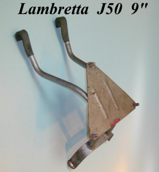 Original Vigano inside legshield wheel carrier (9 inch wheels) for Lambretta J50