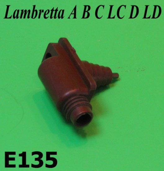 HT bakelite connector Lambretta A + B + C + LC + D + LD