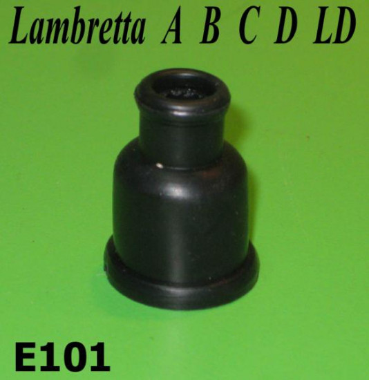Flywheel HT cable rubber protection shroud  Lambretta A + B + C + LC + D + LD