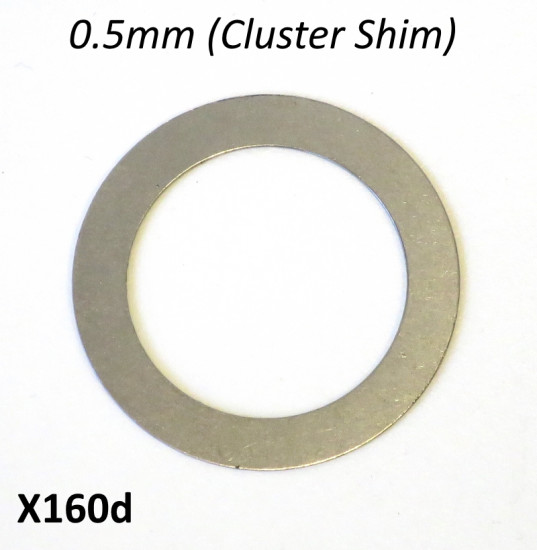 Special 0.5mm CLUSTER shim for Cyclone 5 Speed gearbox