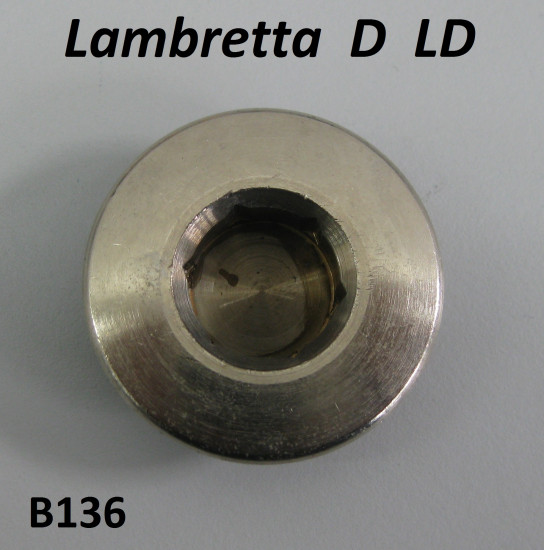 Oil plug on top of engine (14mm allen key) Lambretta D LD