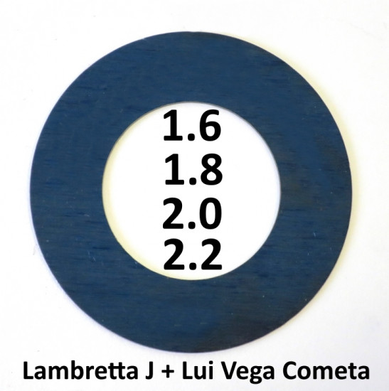 Special 1st gear shim 2.2mm for Lambretta J + Lui