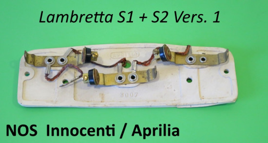 Original NOS Innocenti / Aprilia rear light rubber bulb holder Lambretta S1 + S2