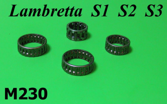 Needle roller bearings gearbox/clutch kit Lambretta S1 + S2 + S3 + SX + Serveta