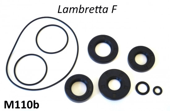 Complete engine oilseal and 'O' ring set for Lambretta F